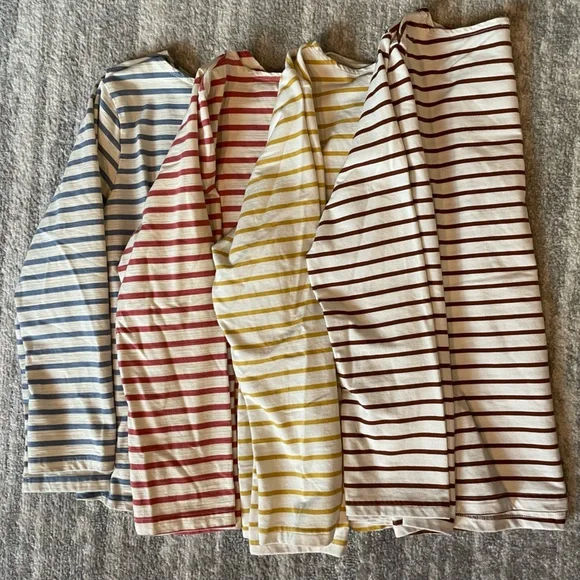 Dainty Jewells Striped Tops - Picture 2 of 3